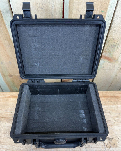 Pelican 1150 Black Hard Case Protector Waterproof Good Condition AB Free Ship