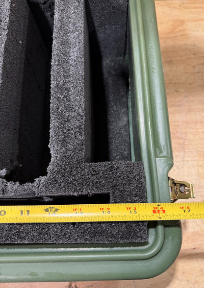 Pelican Hardigg Footlocker Green Case 18.5x18.5x12" Military PSI Waterproof