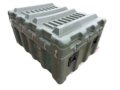 Pelican Hardigg 47x35x26" Storage Case Pallet Lift Waterproof Surplus Case A/B