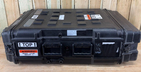 ECS Server Rack Rackmount 37"X22"X11" Waterproof Black Storage Case Pelican