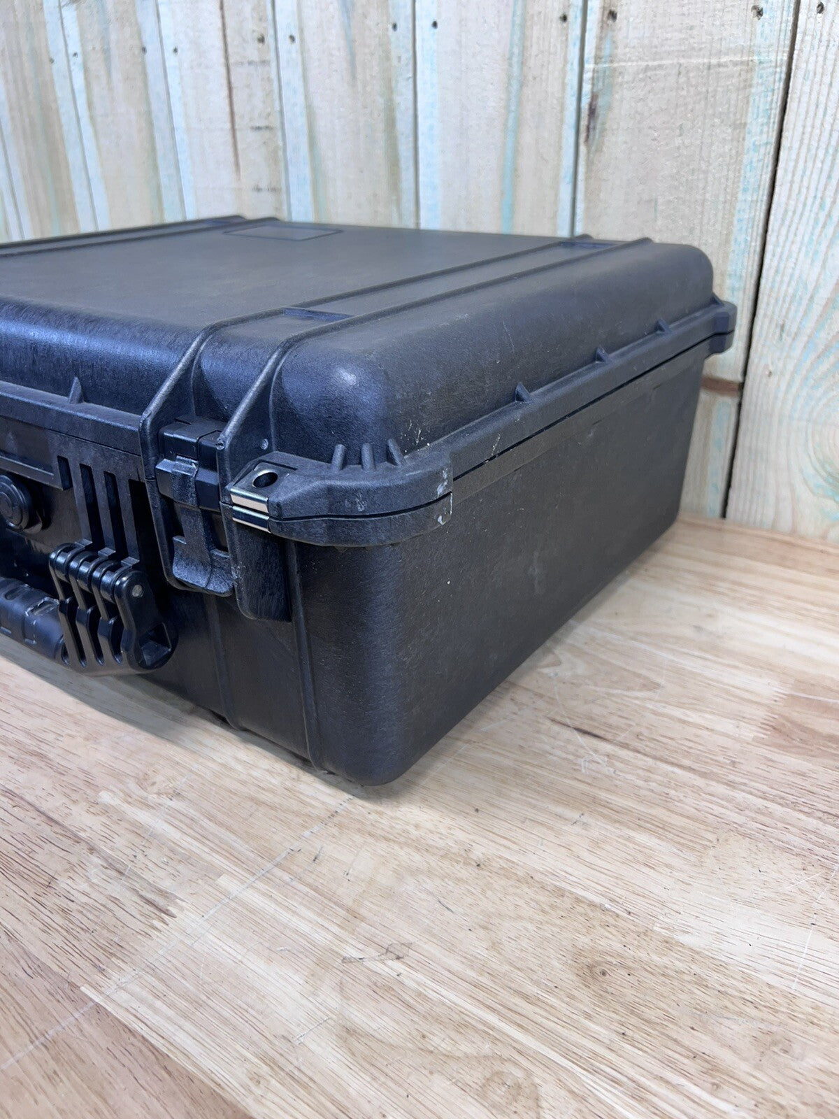 Pelican 1550 Watertight Protector Case Black Good Condition A/B Free Ship