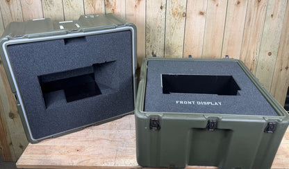Hardigg Footlocker  25.5x23.5x28” Green Large Case  Military Waterproof