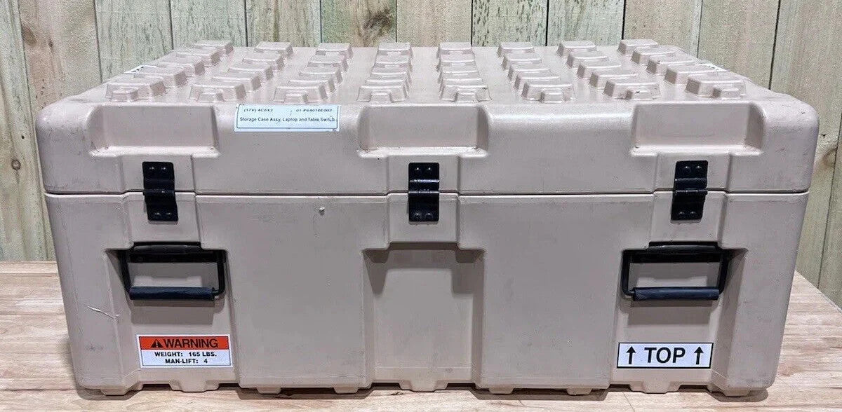 ECS 38” 25” 16.5” Loadmaster Waterproof Footlocker Case Storage Case Military
