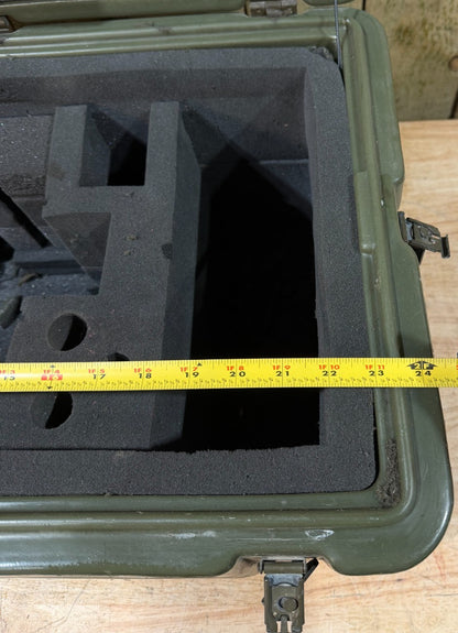 Hardigg Footlocker  26x16x16 Green Case  Military Waterproof