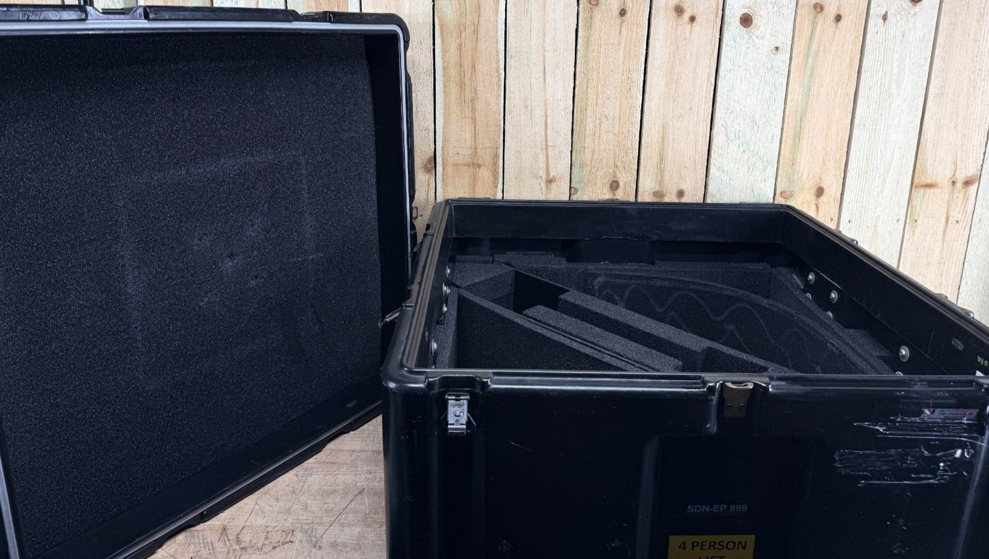 Pelican Hardigg Case Large 30x30x21 Black Military Waterproof Storage