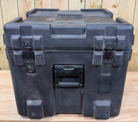 SKB rSeries Footlocker Style Storage Case Trunk 25x25x22.5" Black AB