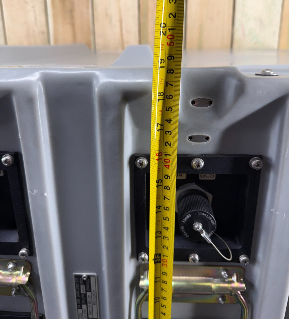 Hardigg Server Rack Rackmount 6U 19" X 25" Waterproof Storage Case W/ Rack