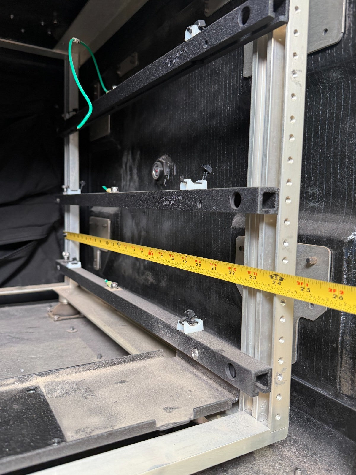 ECS Military Surplus Server Rack 19x24" 10U Fiberglass Case