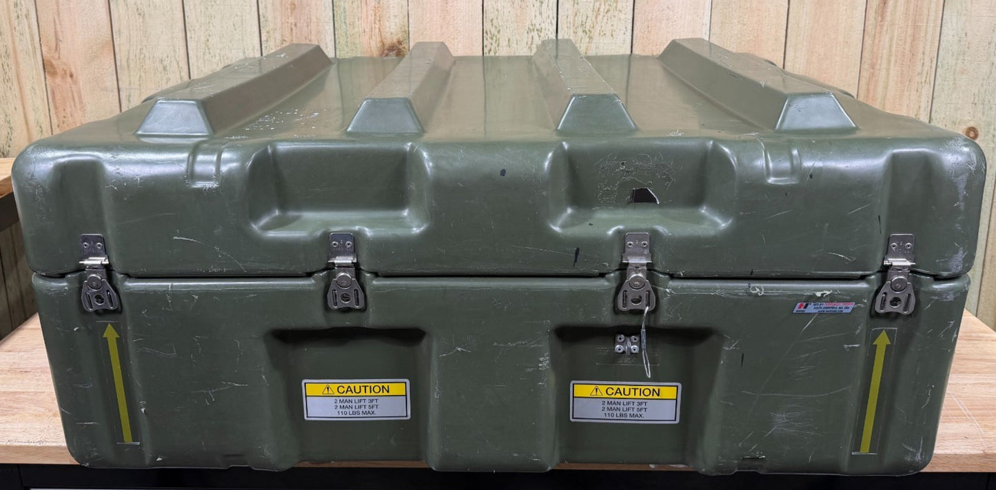 Hardigg Pelican 39x30x17 Military Surplus Green Footlocker Case