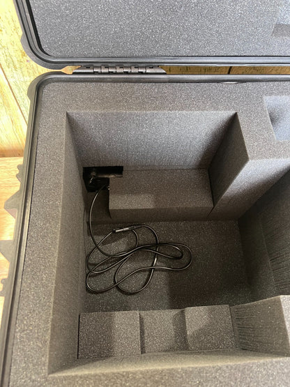 Pelican Case 1620 Hard Case With Foam Black Hard Rolling Travel Case