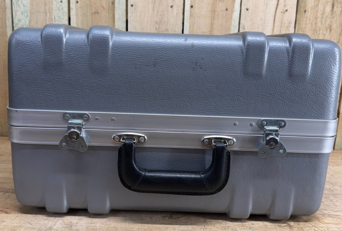 Gemstar Case 18x17.5x11" Grey Handheld Case Storage Footlocker Military Surplus