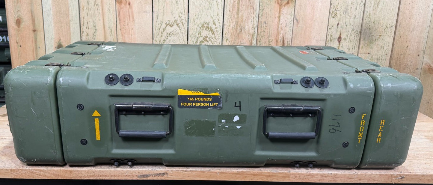 ECS Military Surplus Server Rack 19x24" 3U Case Waterproof OD Green