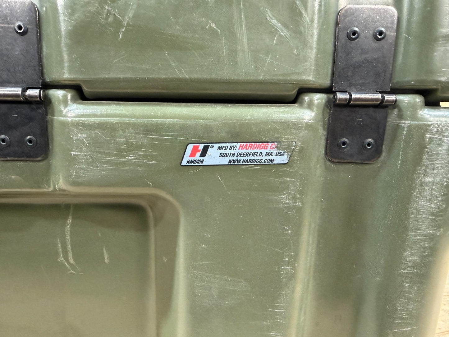 Pelican Hardigg Footlocker Green Case 31x21x15 Military Medic Waterproof
