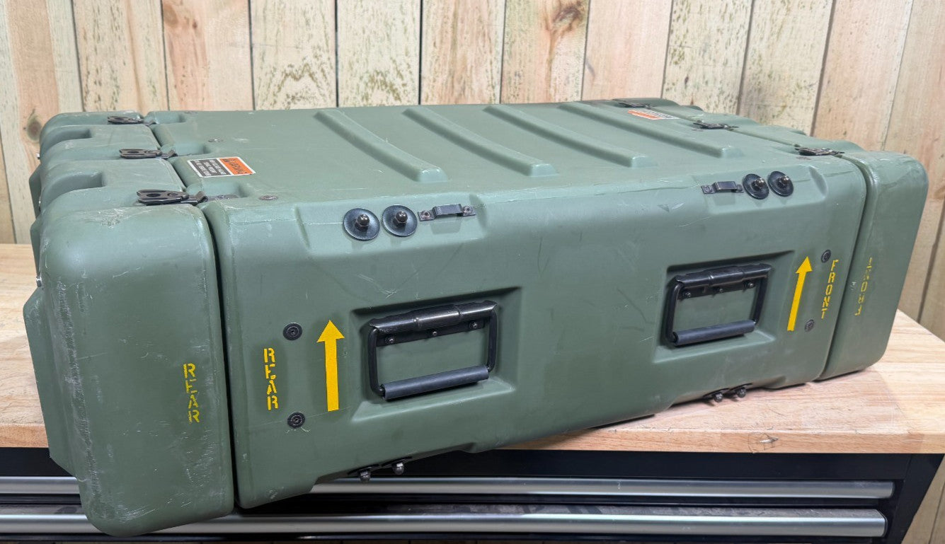 ECS Military Surplus Server Rack 19x24" 5U Case Waterproof OD Green