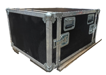 Wilson Case 6U 19x24" Server Rack Road Case With Casters Surplus Roadie Music