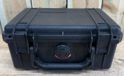 Pelican 1150 Black Hard Case Protector Waterproof Good Condition AB Free Ship