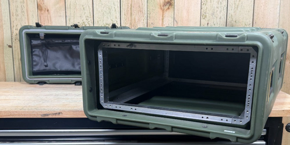 ECS Military Surplus Server Rack 19x24" 5U Case Waterproof OD Green