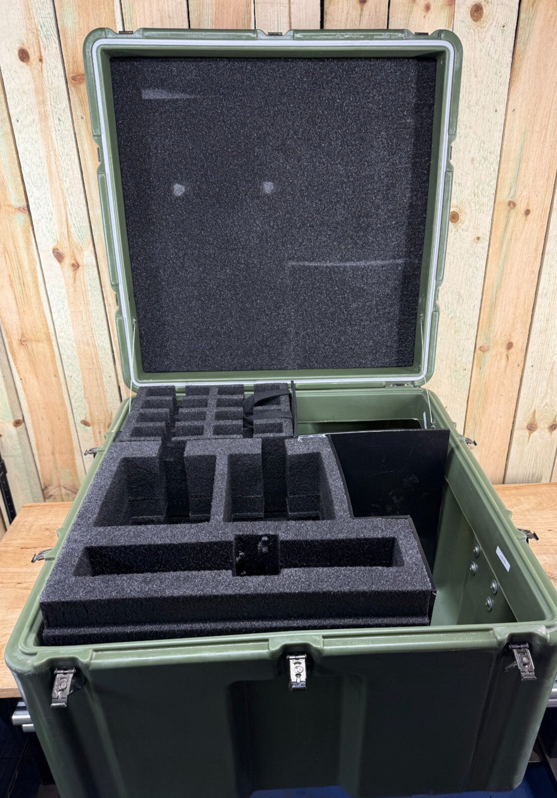 Pelican Hardigg Case 30x30x22" Green Military Waterproof Storage