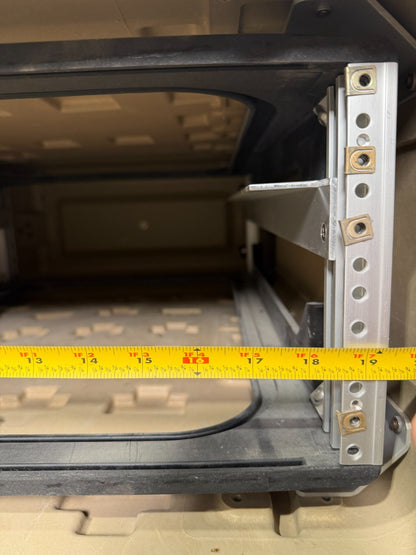 ECS Server Rack Rackmount 39x22.5x12"  19x24 4U Rack Waterproof Storage Case