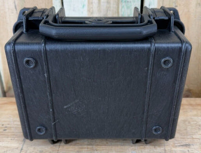 Pelican 1120 Black Hard Case Protector Waterproof Good Condition AB Free Ship