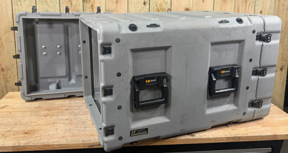 Hardigg Server Rack Case W/ 9U 19" X 24" Rack Waterproof Storage Case