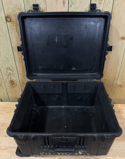 Pelican 1620 Hard Case Protector Rolling Black Good Condition OS