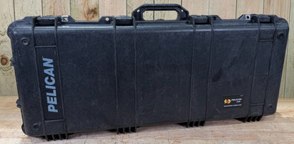 Pelican 1700 Rifle Case Protector Rolling Black Long Grade B/C Free Ship