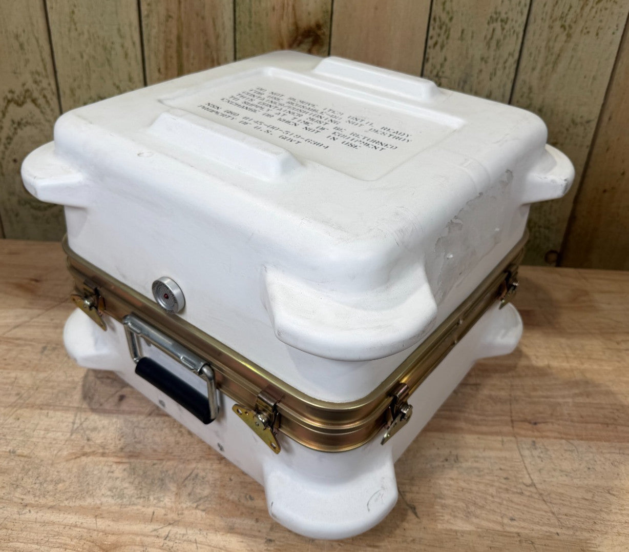 Thermodyne Storage 18x17.5x14"  Military Waterproof Footlocker Hardigg