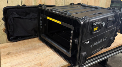 Thermodyne Server Rack 5U 24"x19" 30x26x13 Rolling Case Military Waterproof