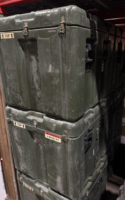 Pelican Hardigg Case 30"x30"x29"  Military Waterproof Storage Case