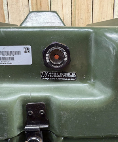Pelican Hardigg Case 29"x27"x21" Green Waterproof Storage Footlocker