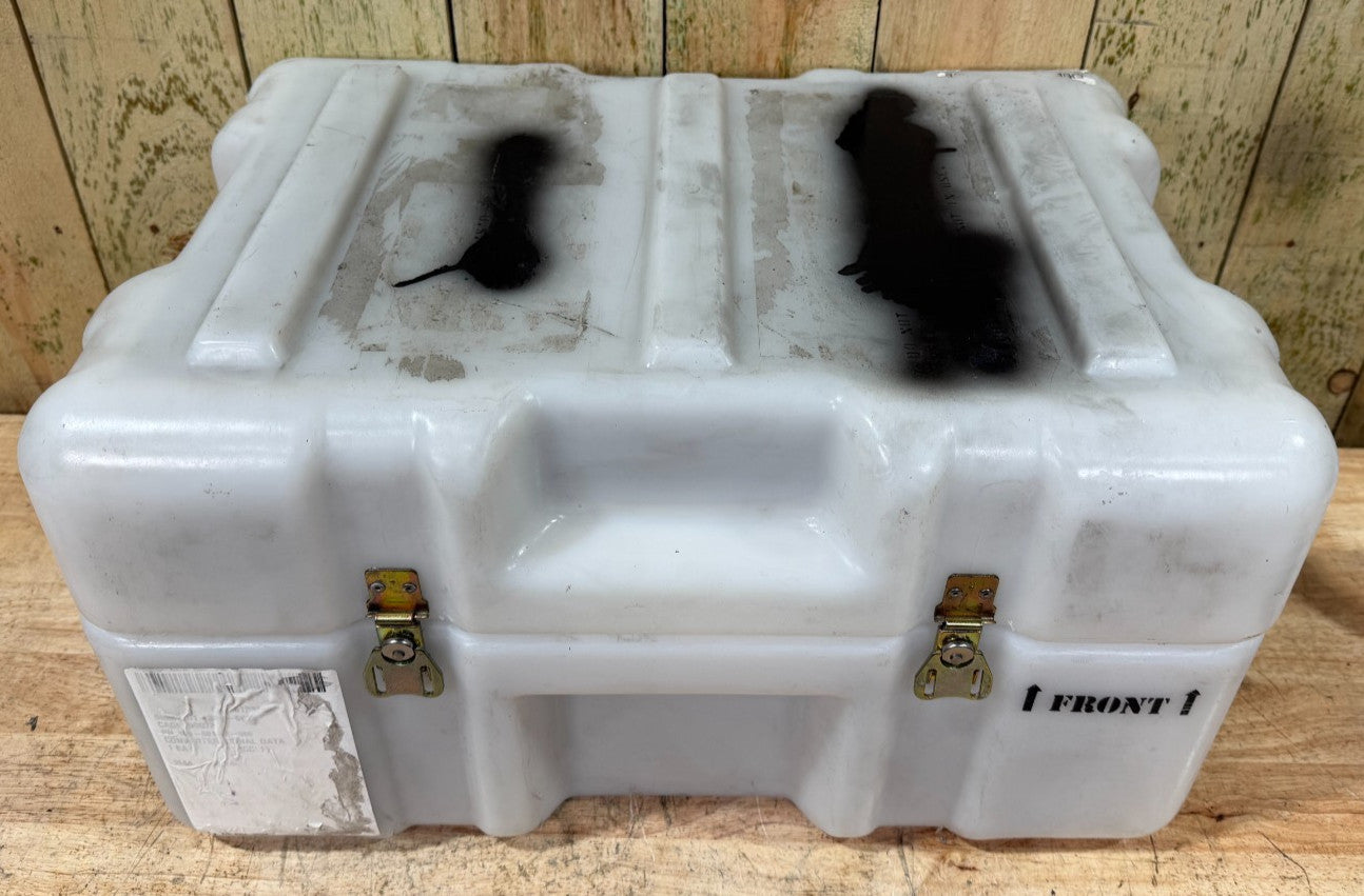 Pelican Hardigg Case 23x16x13" White Waterproof Storage Footlocker