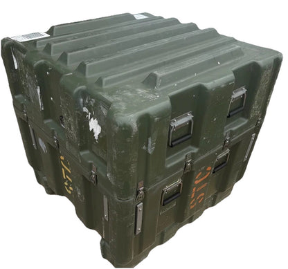 Pelican Hardigg 35x35x35" Storage Case Pallet Lift Waterproof Surplus Case A/B
