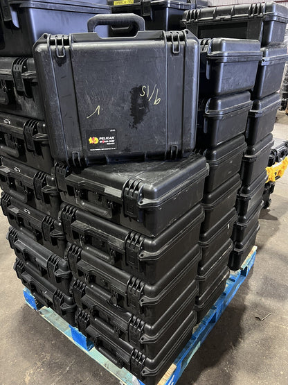 Pelican IM2400 Storm Case Waterproof  Black Good Condition A/B