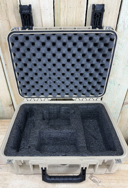 SKB 3I-1813-7B-E Waterproof Storage Case Tan Good Condition A/B Free Shipping