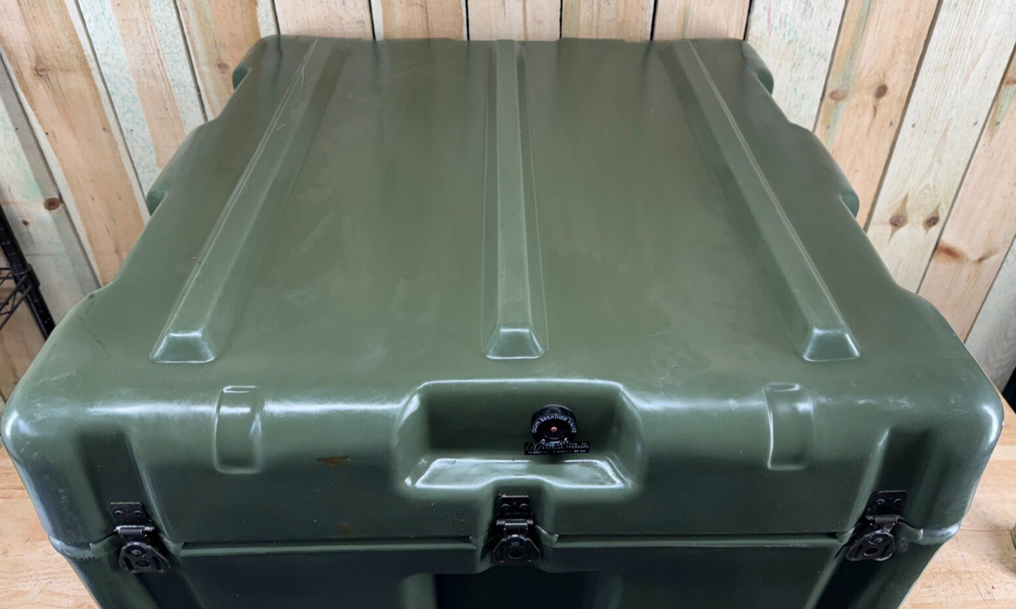 Pelican Hardigg Case 30x30x22" Green Military Waterproof Storage
