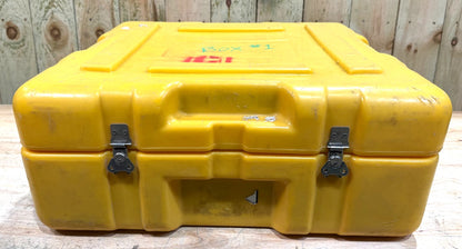 Pelican Hardigg Case 24x23x10.5" Yellow Waterproof Storage Footlocker