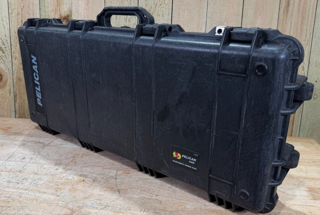 Pelican 1700 Rifle Case Protector Rolling Black Long Grade B/C Free Ship
