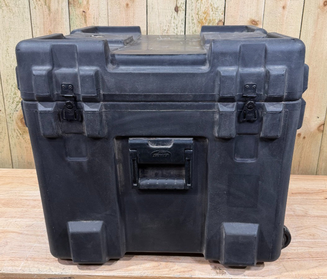 SKB rSeries Footlocker Style Storage Case Trunk 25x25x22.5" Black AB
