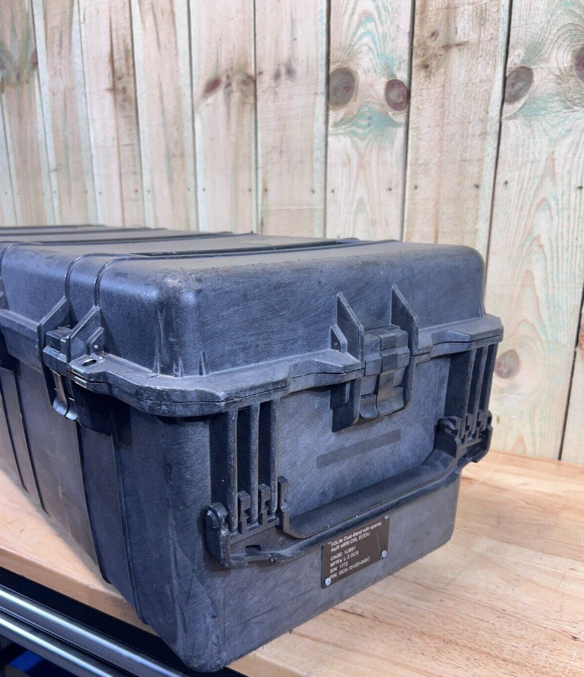 Pelican 1740 Protector Case Black Waterproof Good Condition AB Free Shipping