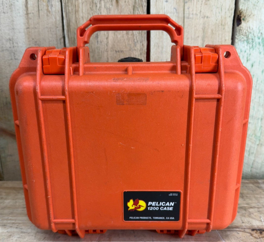 Pelican 1200 Hard Protector Case Good Condition A/B Waterproof Free Shipping