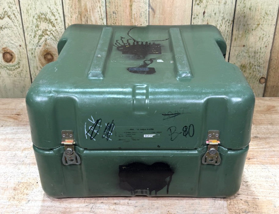 Pelican Hardigg Footlocker Green Case 18.5x18.5x12" Military PSI Waterproof