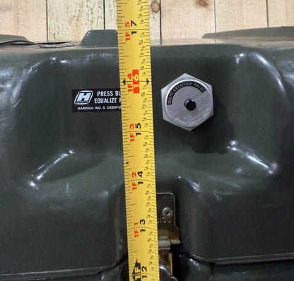 Pelican Hardigg Case 37x21x17 Green Waterproof Storage Footlocker