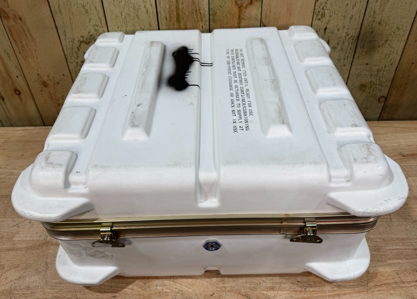 Thermodyne Storage Case 26x24x13.5"  Military Waterproof Footlocker Hardigg