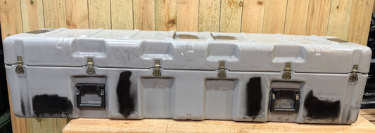 Pelican Hardigg Case 70x17.5x17" Grey  Military Waterproof Footlocker