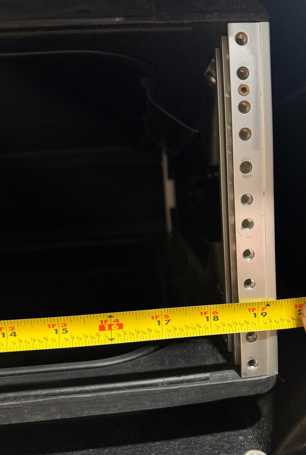 ECS Server 4U Rack Rackmount 19" X 24" Frame Waterproof Black Storage Case