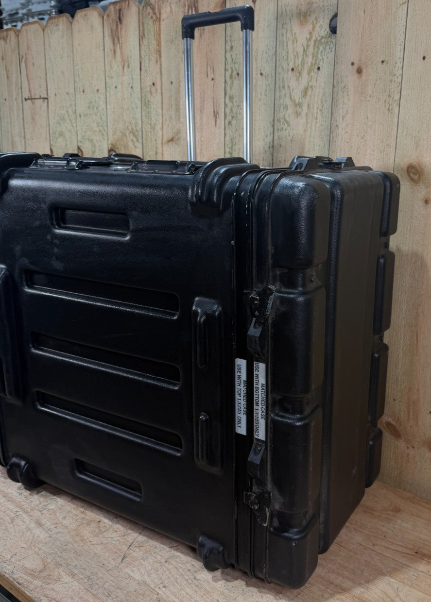 Thermodyne Server Rack 5U 24"x19" 30x26x13 Rolling Case Military Waterproof