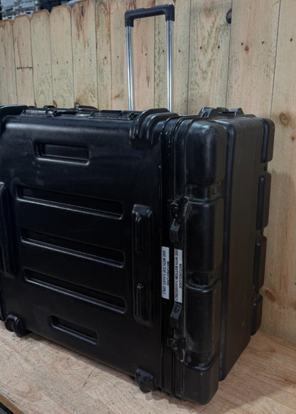 Thermodyne Server Rack 5U 24"x19" 30x26x13 Rolling Case Military Waterproof