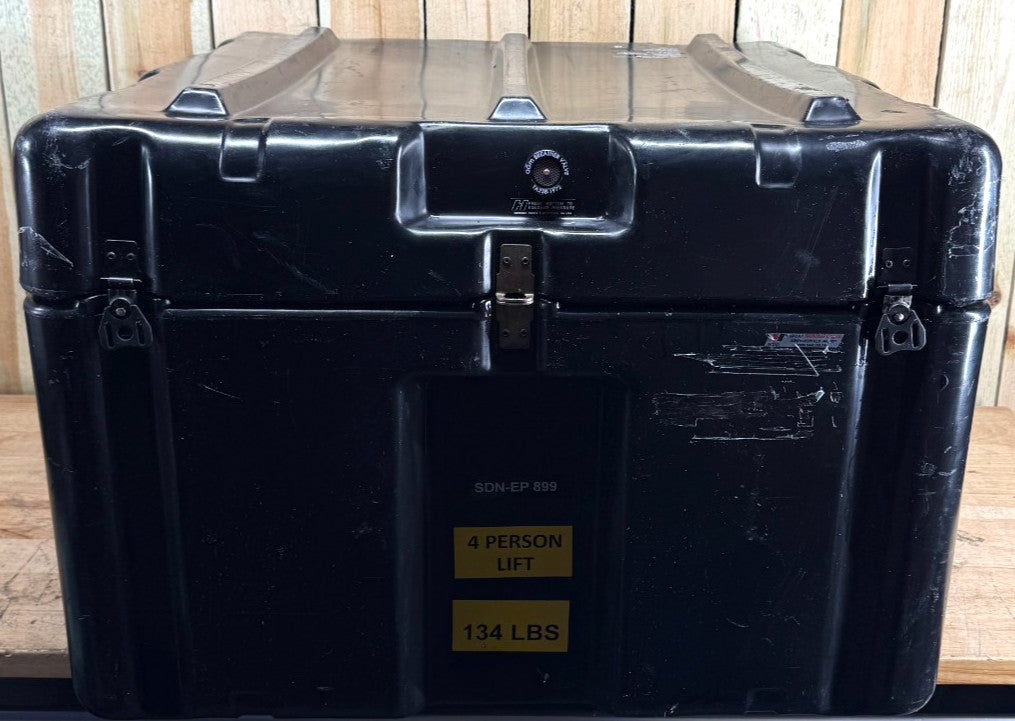 Pelican Hardigg Case Large 30x30x21 Black Military Waterproof Storage