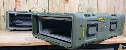 ECS Military Surplus Server Rack 19x24" 3U Case Waterproof OD Green